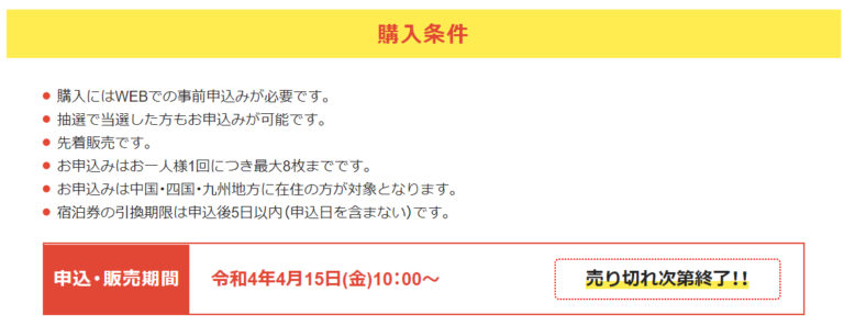 セール正規品 行こうよ山口プレミアム宿泊券 4万円分 山口県 ...